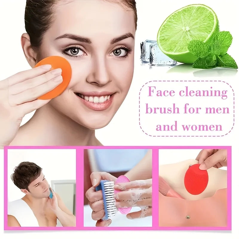 Facial and body brushes - Daily skincare and exfoliation tools, facial cleansing accessories, textured exfoliators