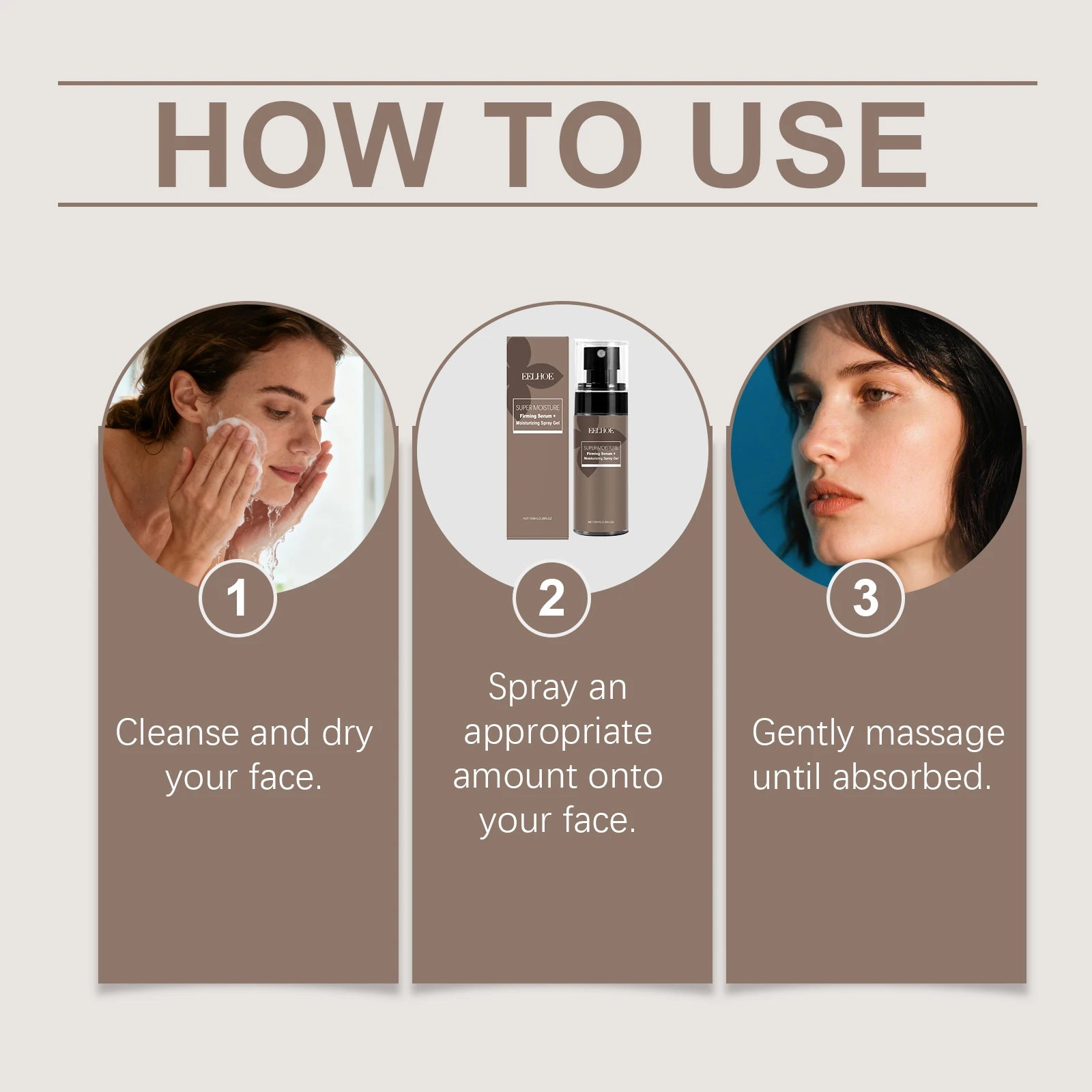 Facial Moisturizing Spray Gentle Nourishing Restore Skin Vitality Improve Fatigue Repaire Shrink Pore Brightening Hydrating Mist