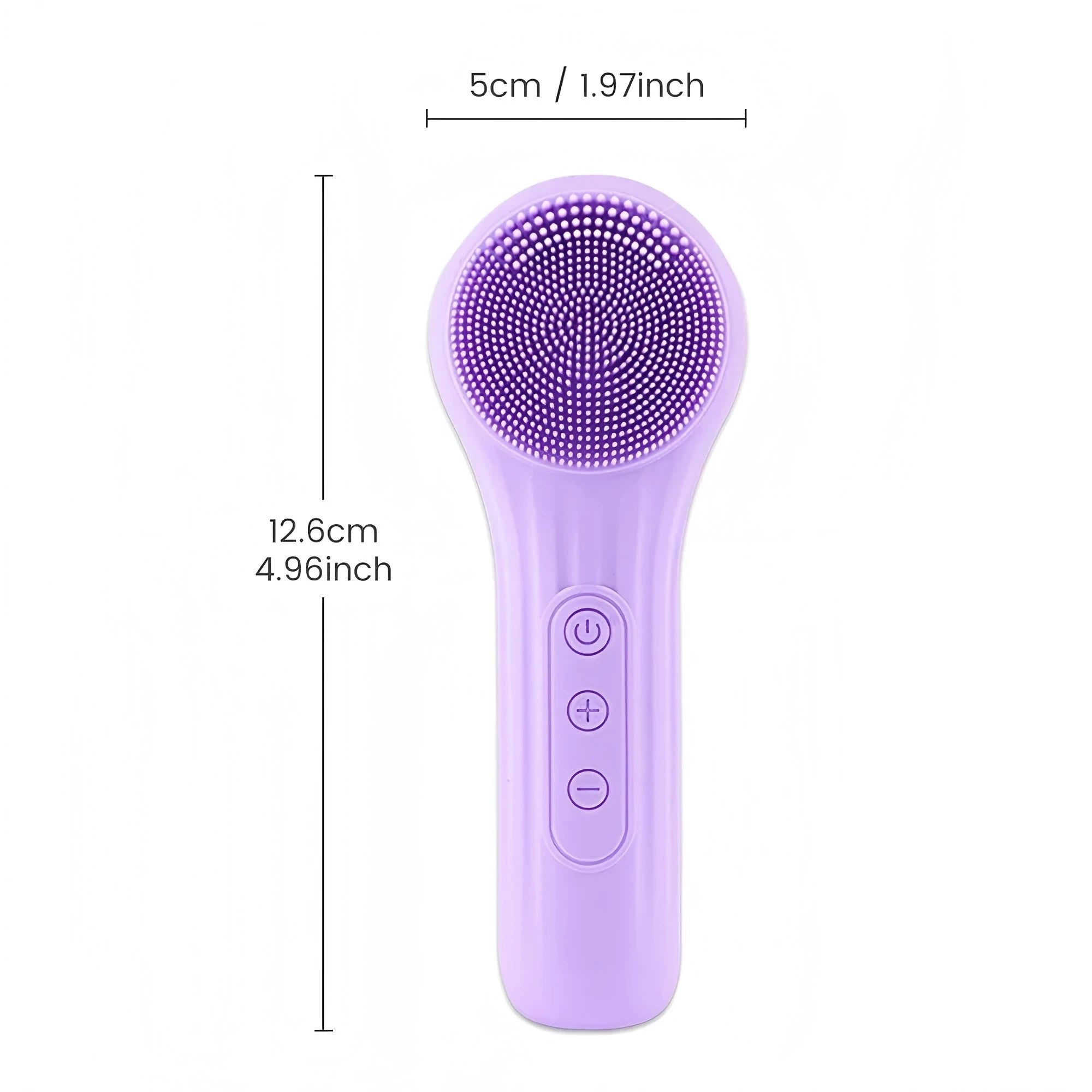 Sonic Waterproof Facial Cleansing Brush Rechargeable Scrubber Exfoliating Vibrating Deep Clean Face Cleaner Skin Care Tool