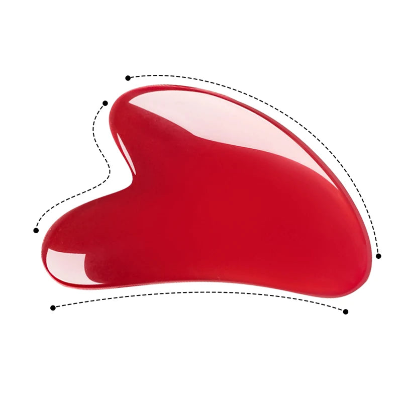 【Resin Gousha Stone For The Face Roller Gouache Scraper Gousha Stone Face Roller Gua Sha Tool Face Roller Massager】