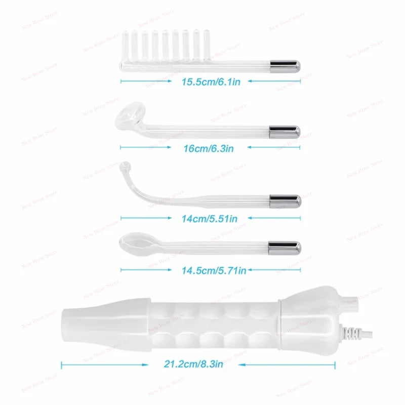 High Frequency Facial  Massage Wand Home Use Skincare Device High Frequency Beauty Care Machine