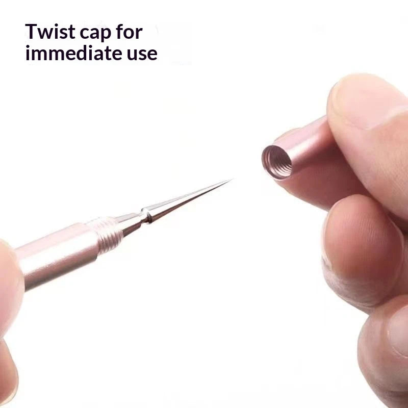 Blackhead Remover Acne Tool Stainless Steel Pore CLeaner Needles Fine Tips Effortlessly Remove Blackhead Face Deep Cleaning Tool
