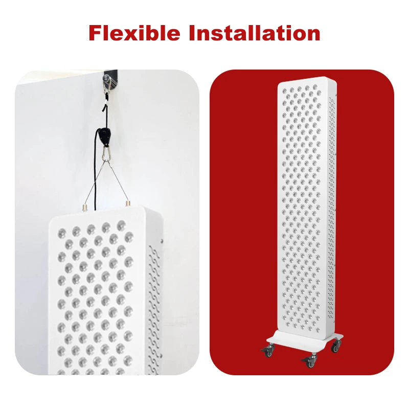 Red Light Therapy 1000W 630 660 670 810 830 850 1060nm Led Full Body Pain Relieve Infrared Light Therapy for Home Use