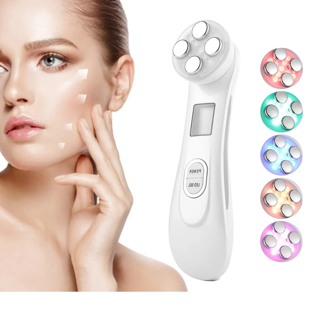 EMS Electroporation LED Photon Beauty Device Skin Lifting Tighten Anti-Wrinkle Skin Care Face Massager