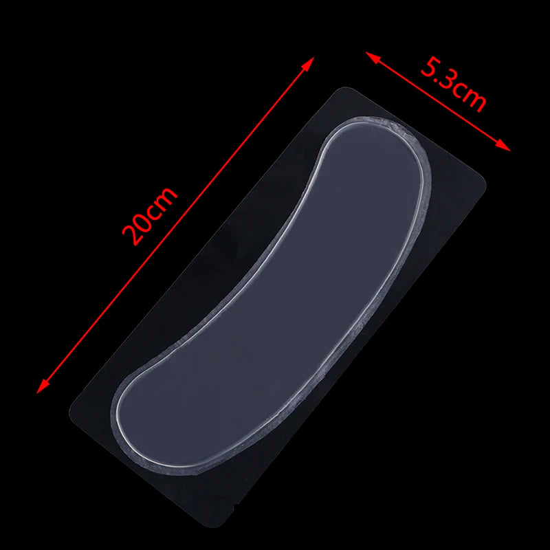 【Ja】Silicone Neck Lift Tape, Reusable Anti-Wrinkle & Anti-Aging Care, Transparent Invisible Skin Tightening Patch