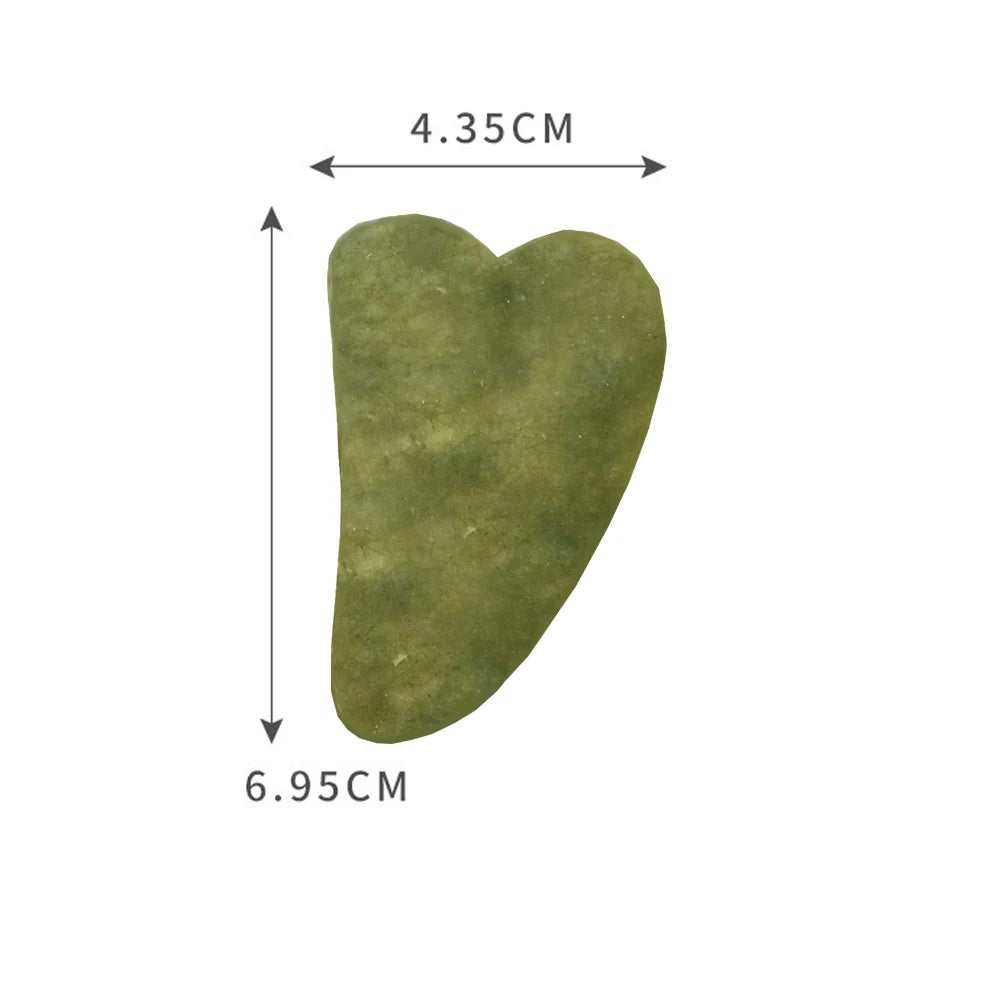Face Massager Guasha Natural Jade Roller Scraper Board Facial Skin Care Tools Roller Massage Beauty Slimming Facial Skin Care