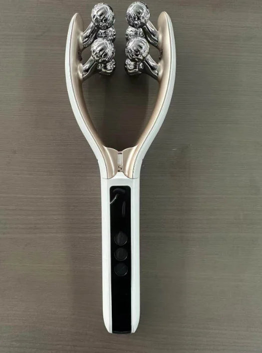 Intelligent Portable Face Slimming Instrument V-shaped Electric Lifting Roller Beauty Instrument Facial Neck Vibration Massager