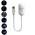 USB galaxy Projector Night Light 2-in-1 Mini Galaxy 360° Rotate LED Starry Sky Ambient Lamp For Party Home Saturn Decoration