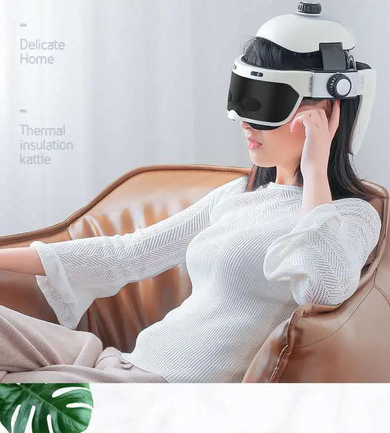 Electric Scalp Massager Head Massager Functional Massager Home Brain Massage Helmet Eye Head Massager New Generation