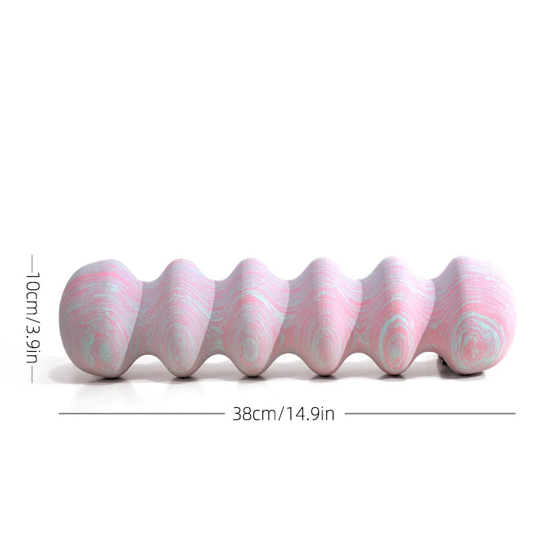 Foam Roller Yoga Roller EVA Six-Sided Roller, for fitness training and relieving muscle soreness throughout the body.