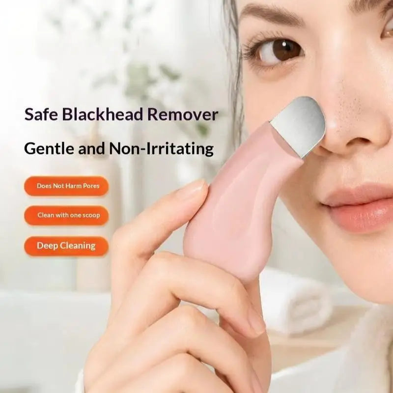 Handheld Facial Blackhead & Whitehead Remover Deep Cleansing Pore Cleaner for Men Women Home Skincare Routine