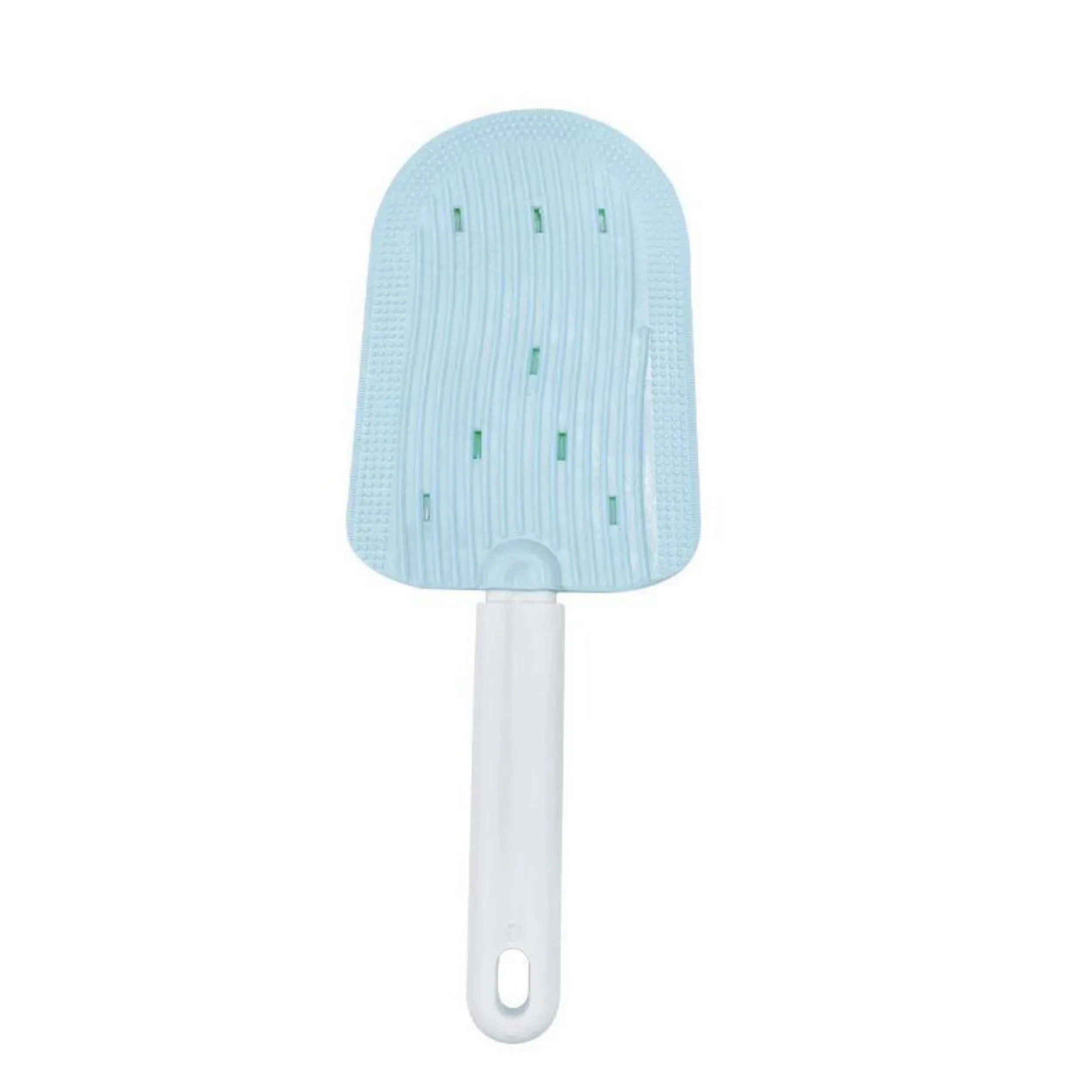 Dual-Sided Pet Grooming Brush: Detangling & Shedding Tool on One Side, Gentle Massage Bristles on the Reverse - for Pets