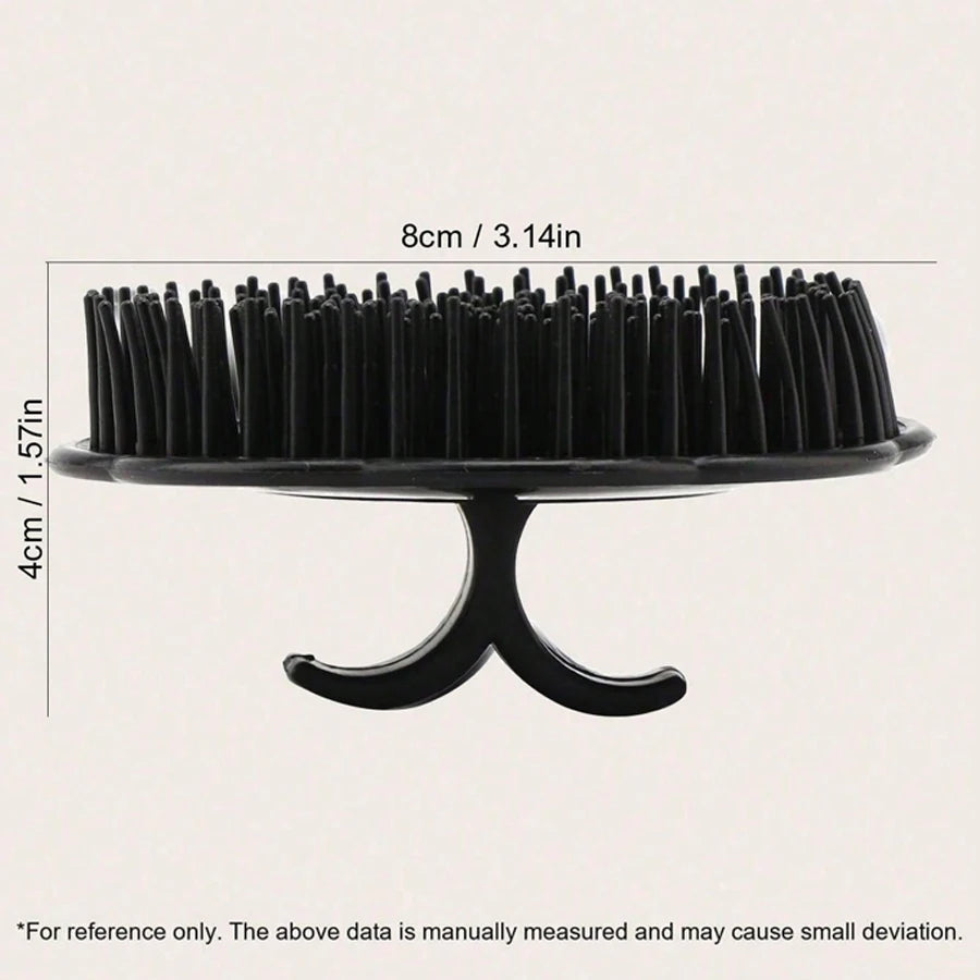 1 shampoo brush, scalp massage brush, dandruff cleaning brush