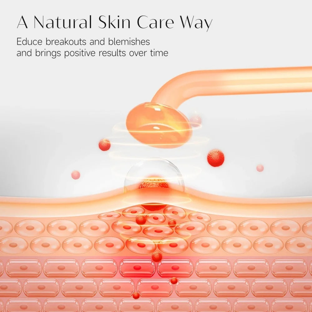 Portable High-Frequency and Microcurrent Electrotherapy Device, Acne Removal and Beauty Comb