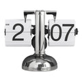 Clock Digital  Down Clock Retro Minimalist Single Foot Mechanical Auto  Clock Desk Clock for Home Livingroom