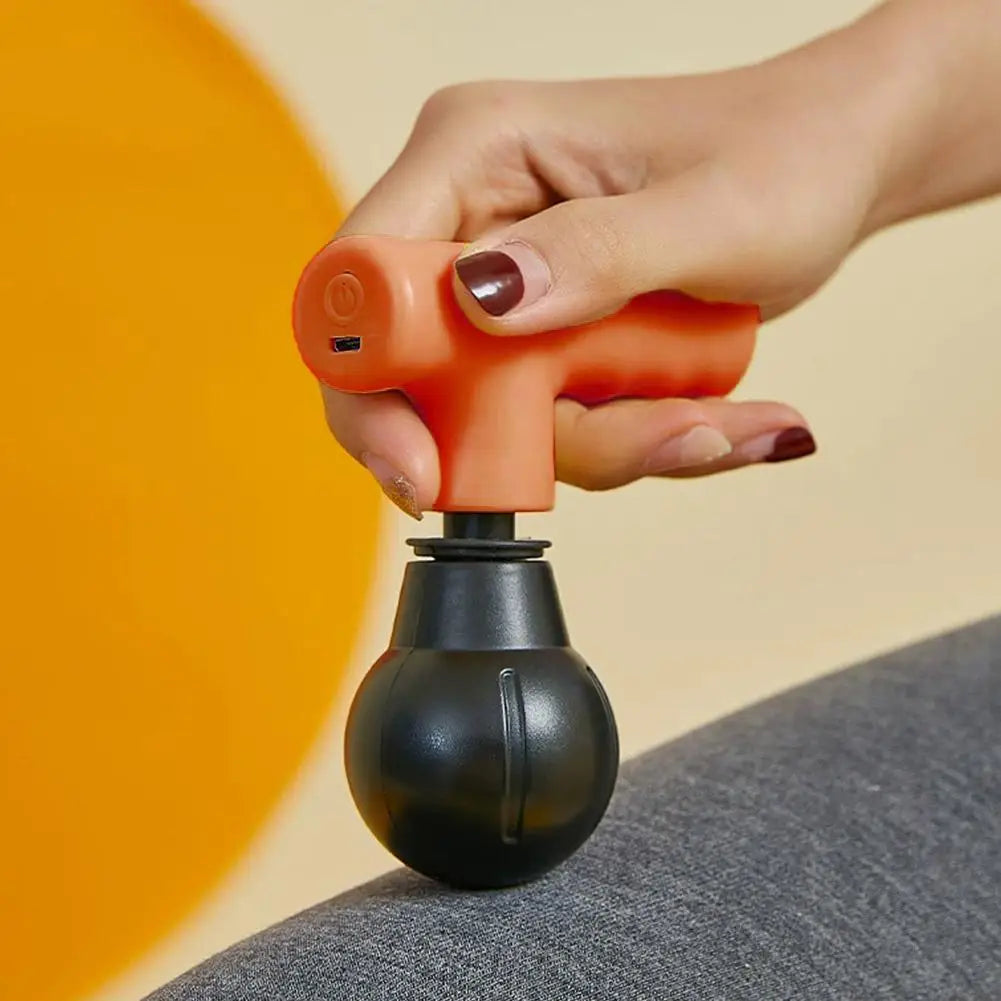 Mini Massage Gun Deep Tissue Percussion Muscle Massager Rechargeable for Arm Back Pain Relief Small Travel Size