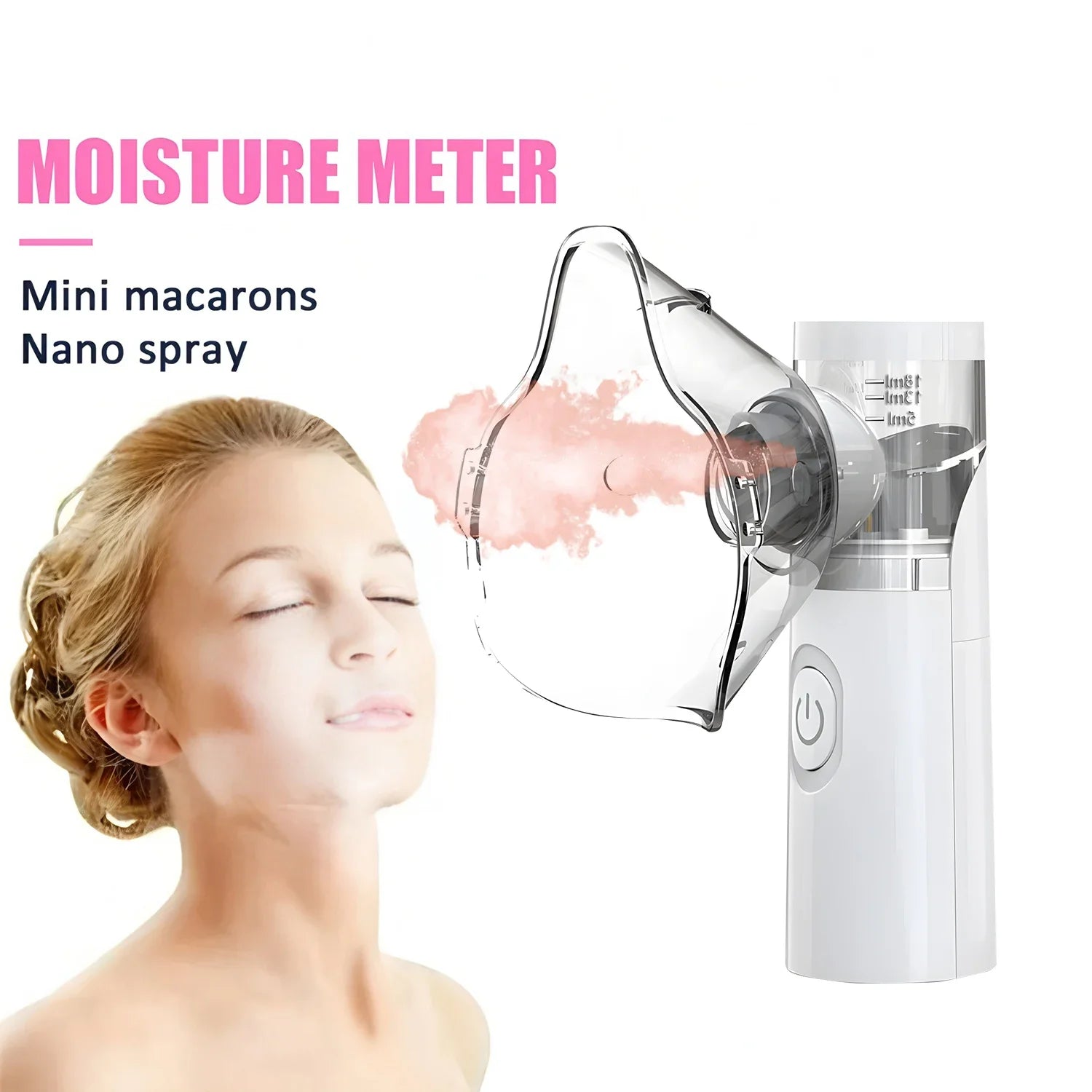 Portable Mini Facial Steamer Face Skin Care Nano Mist Sprayer Vaporizer Beauty Water Spa Nebulizer Humidifier