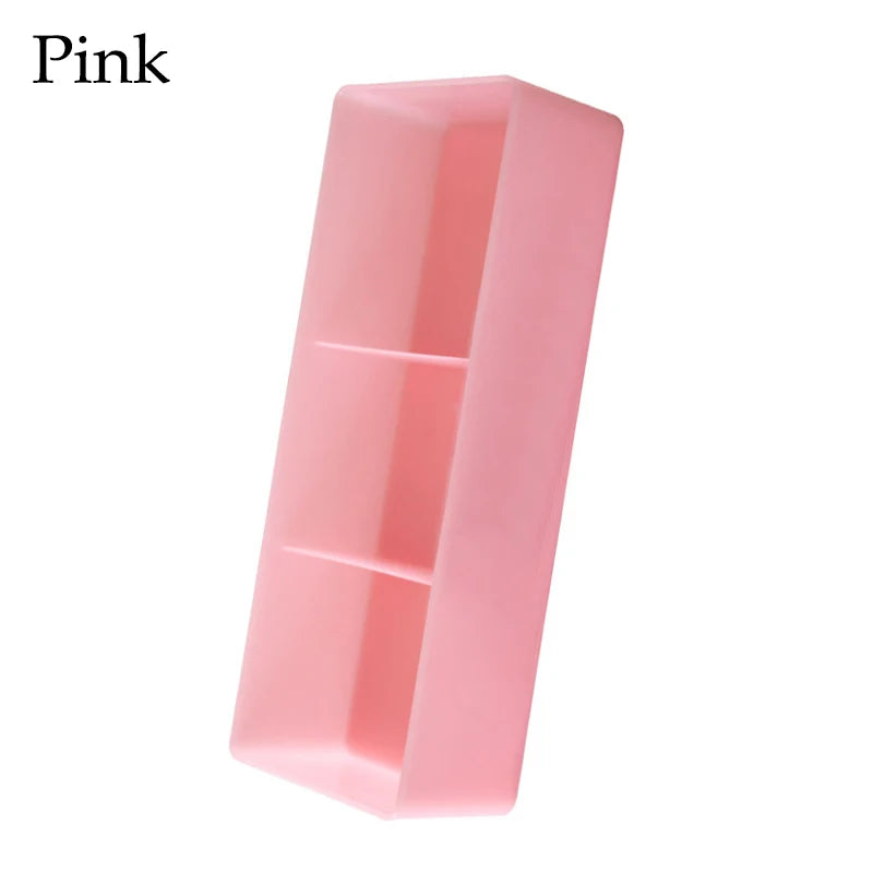Eyelash Storage Box with Lid Desktop Cosmetics Organization Tool Acrylic Transparent Case Holder Exclusively For Makeup Supplies