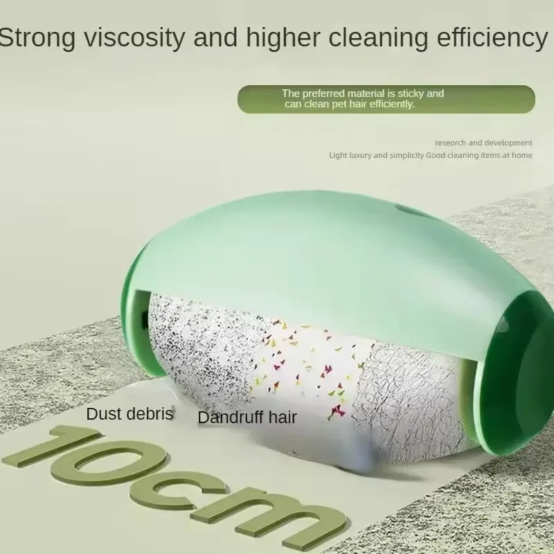 1pc Time-Saver Reusable Washable Lint Roller Strong Adhesive Hair Sticking Machine for Clothes Pets & Furniture Cleaning