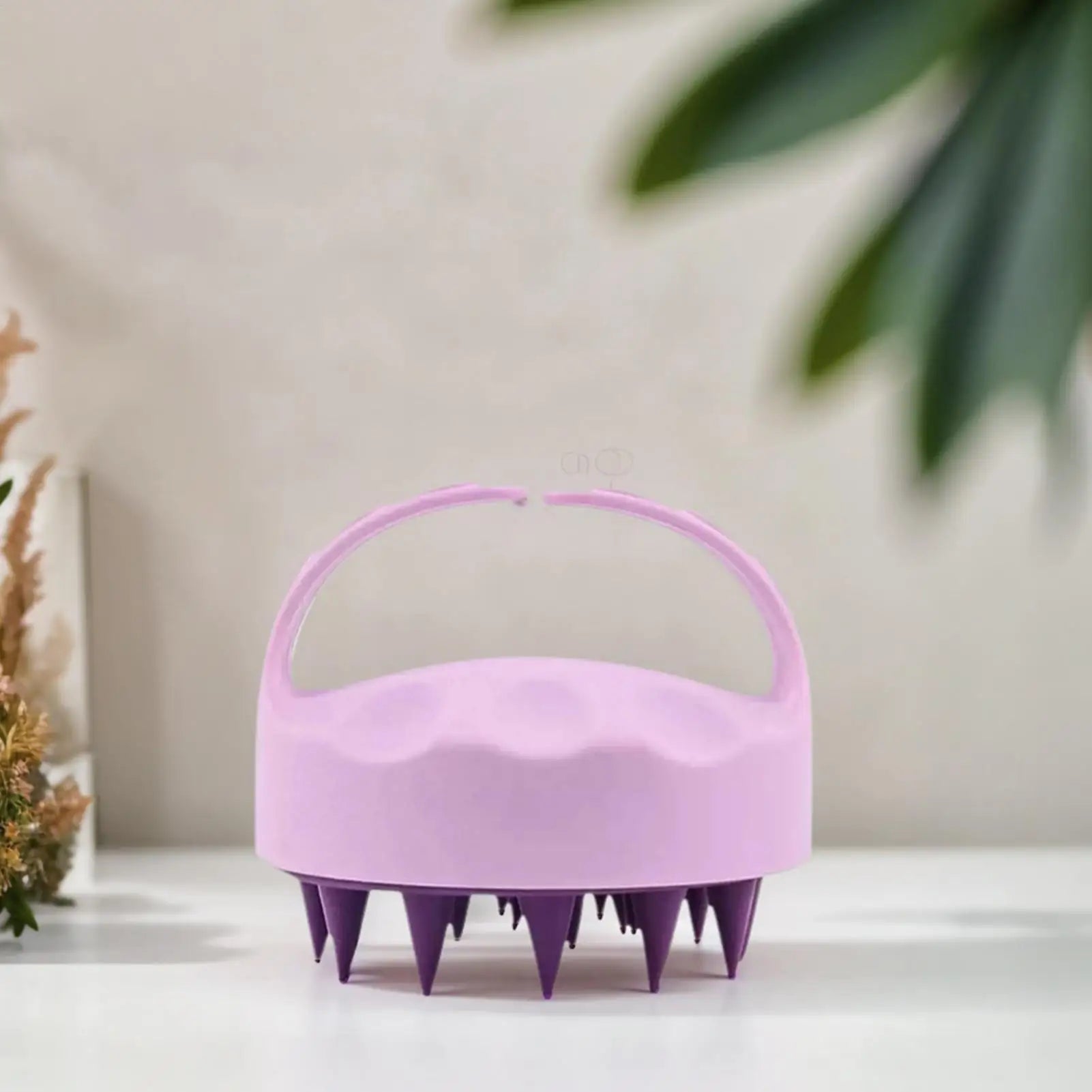 Silicone Scalp Scrubber Hair Scalp Shampoo Brush Head Cleansing Massager For Men Women Bath Brush Wet & Dry For Scalp Care