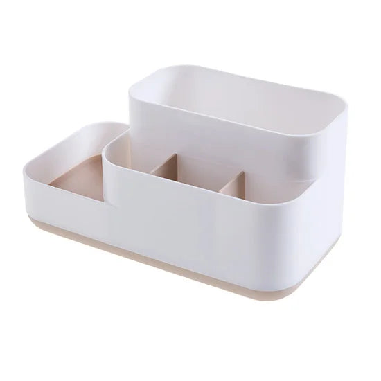 Creative Makeup Organizer Box with Drawer for Dressing Table Storage