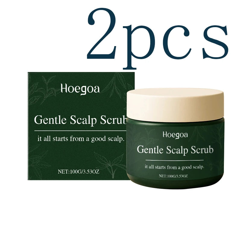 Nourishing Scalp Scrub: Gentle Formula Deeply Cleanses, Nourishes and Volumizes for a Healthy & Comfortable Scalp