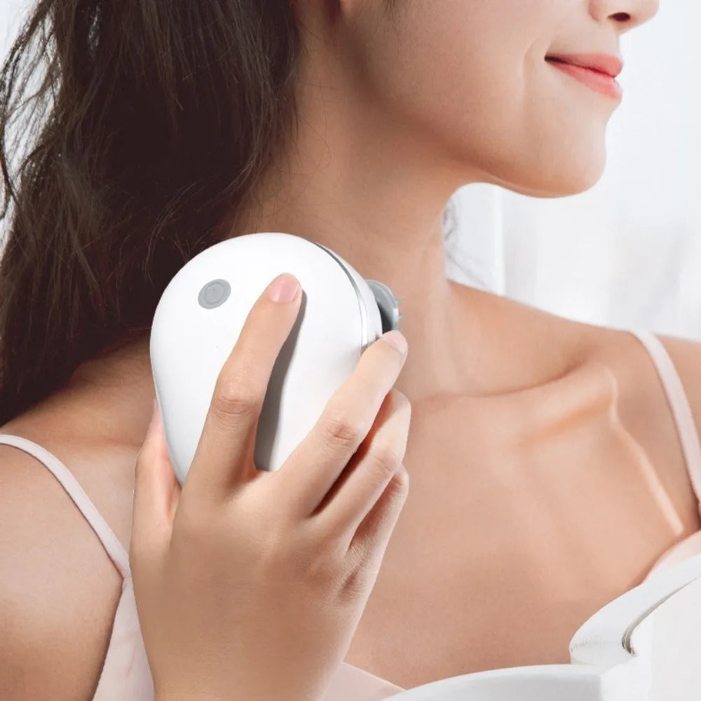 Muscle Massager Electric Head Massager Scalp Relax Kneading Scalp Massager Rechargeable Vibration Head Massage Machine Gift