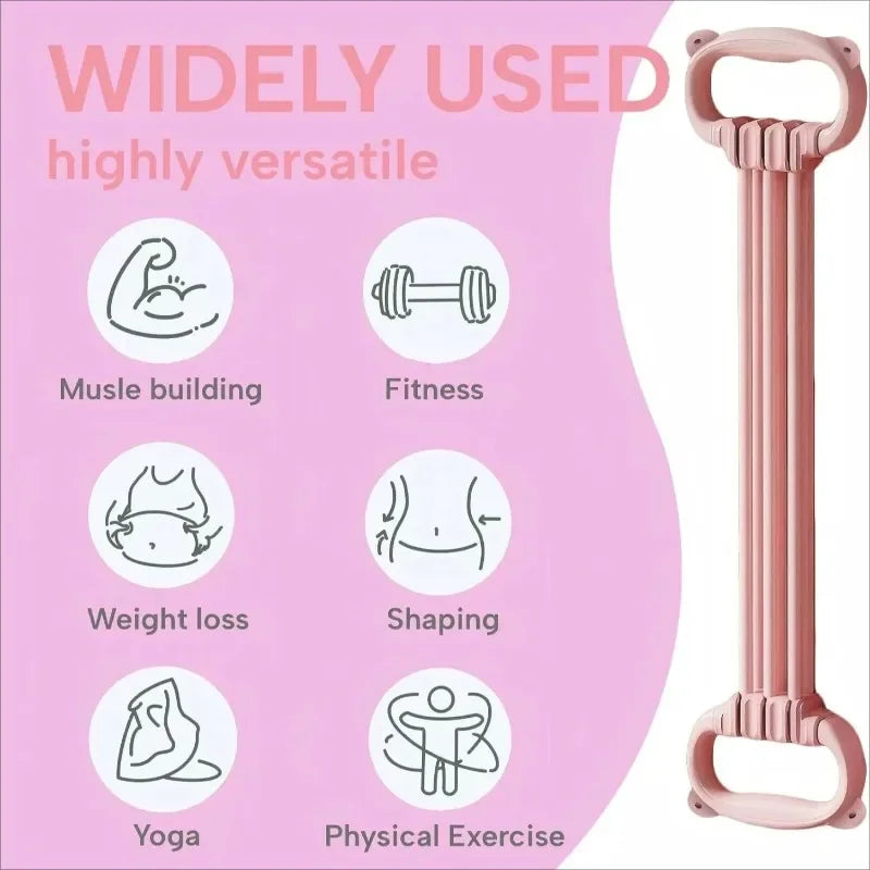 Stretch Strap Yoga 6 Ropes Adjusted Tensioner Yoga Tool Open Back Practice Shoulder Yoga Stretching Belt Elastic Stretch Band