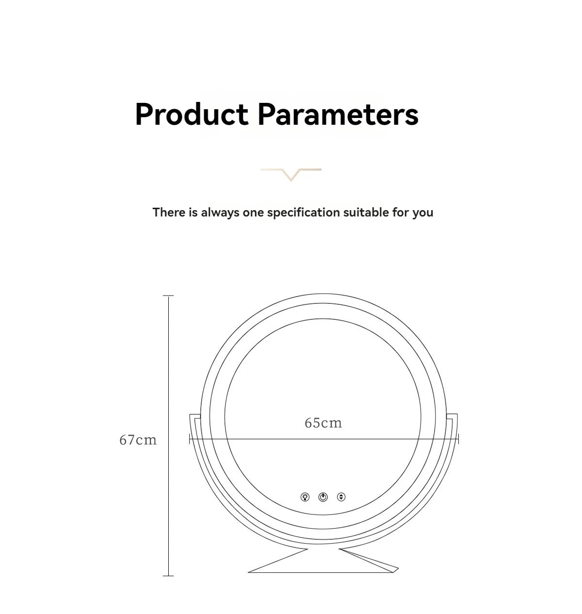 Beauty Mirror Smart Circle Internet Celebrity Bedroom Mirror Makeup Mirror Makeup Mirror Makeup Mirror Home Desktop