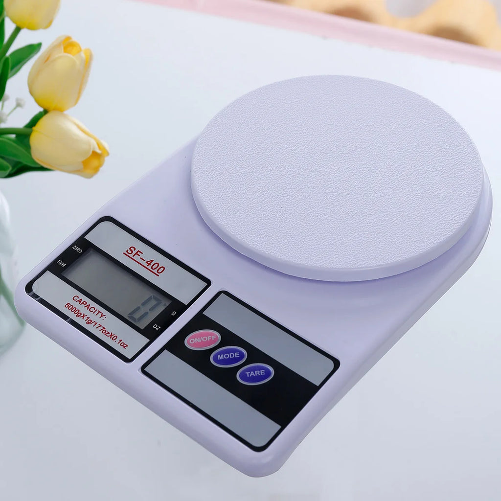 Digital Kitchen Scale 10kg/1g High-Precision LED Electronic Scales Portable Food Weight Balance Measuring Home Kitchen Tools