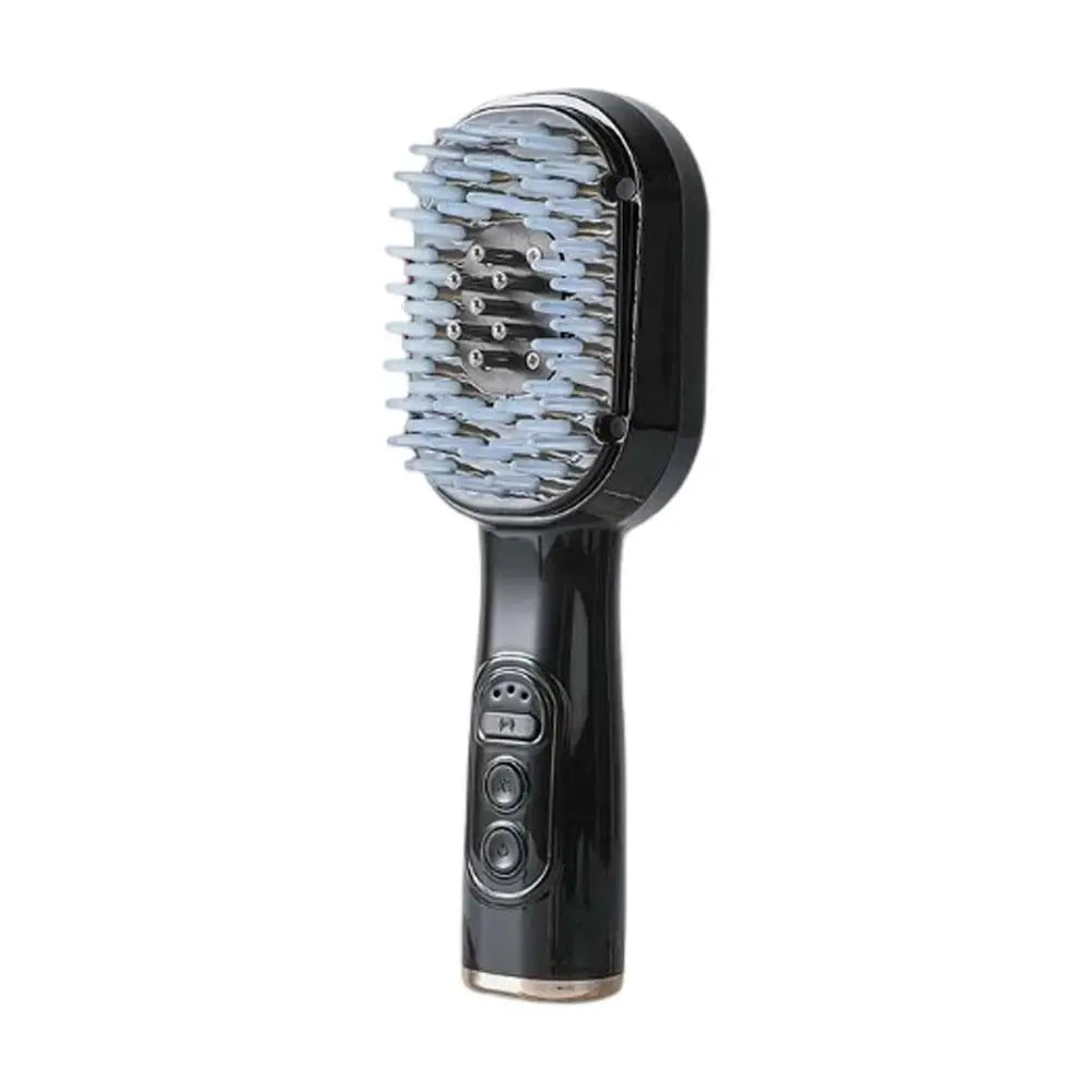 Electric Scalp Care Hair Growth Comb Red Light Therapy Microcurrent Stimulating Vibration Head Massage Thicker Stronger Hair