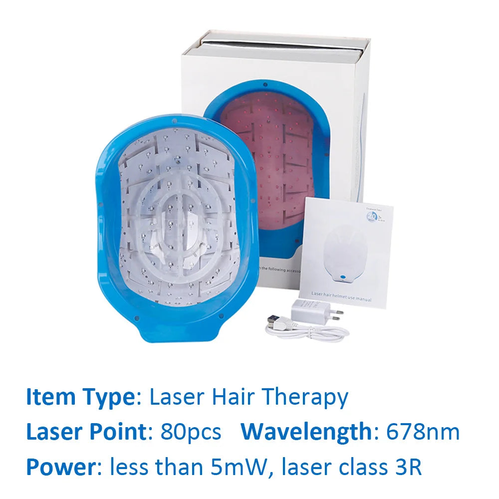 Laser Hair Regrowth Helmet Men Hair Growth Cap Hair Loss Laser Treatment Anti Hair Loss Scalp Care Device