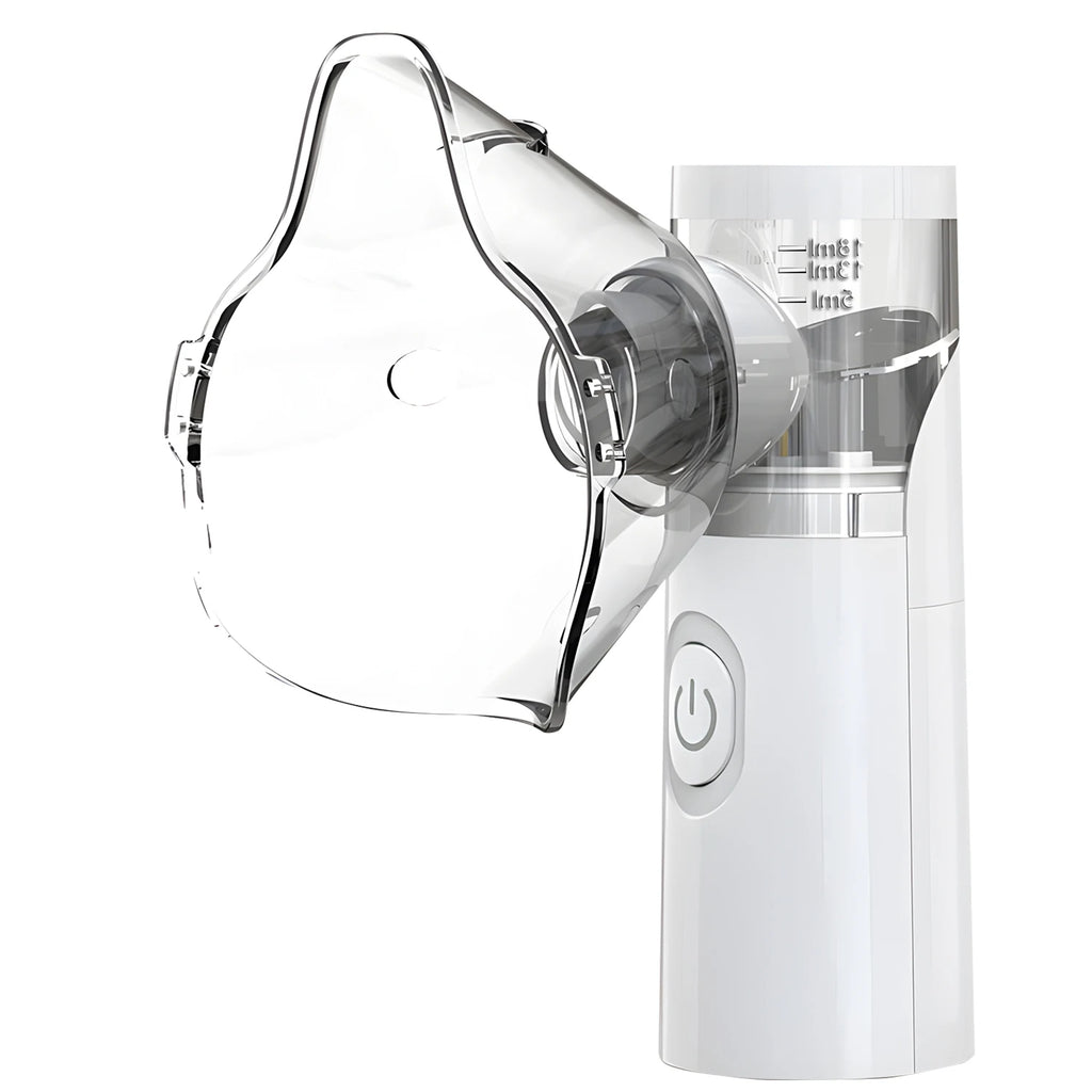 Mini Facial Steamer Handheld Portable Silent Mesh Nebulizer Humidifier Skin Care Face Rehydration Tool