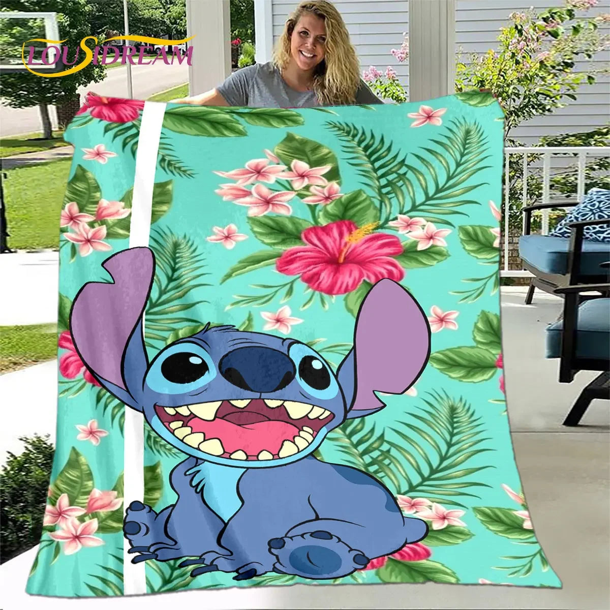 Cute Cartoon Children's Blanket,Flannel Blanket Throw Blanket,Sherpa Warm Kid Blanket for Living Room Bedroom Beds Sofa Outdoors