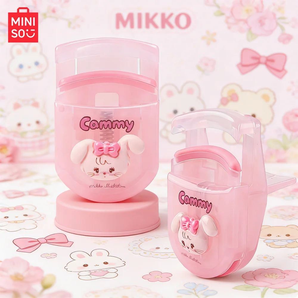 MINISO MIKKO Series Portable Curling Eyelash Curler Makeup Tool Eyelash Curler Eyelash Tool Eyelash Curler