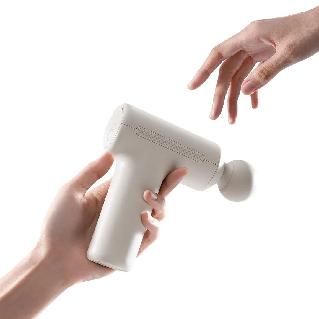 Original MIJIA Mini Fascia Gun 3 Portable Muscle Massage Gun 12kg Thrust Brushless Silent Motor 3 Massager Heads Relax Body -CN