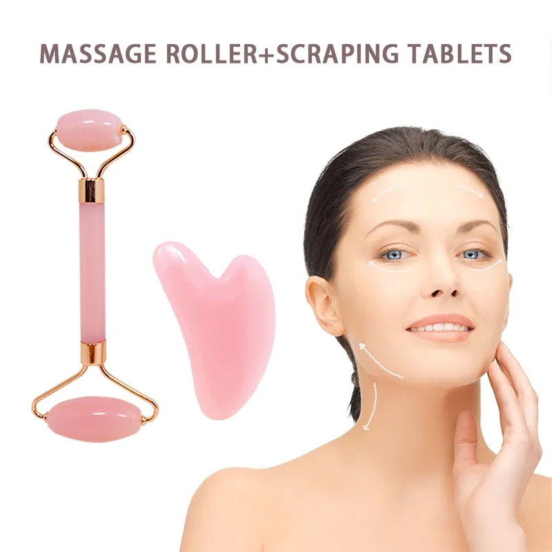 Facial Massager Roller V Shape Double Chin Reducer Lifting Tightening Face Tool