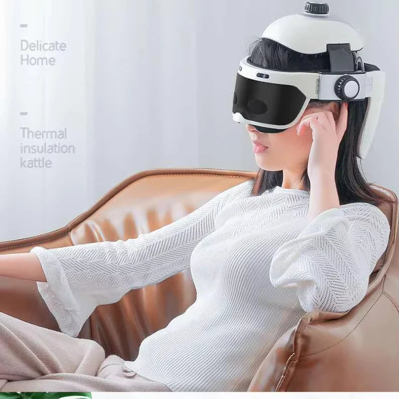Electric Scalp Massager Head Massager Functional Massager Home Brain Massage Helmet Eye Head Massager New Generation