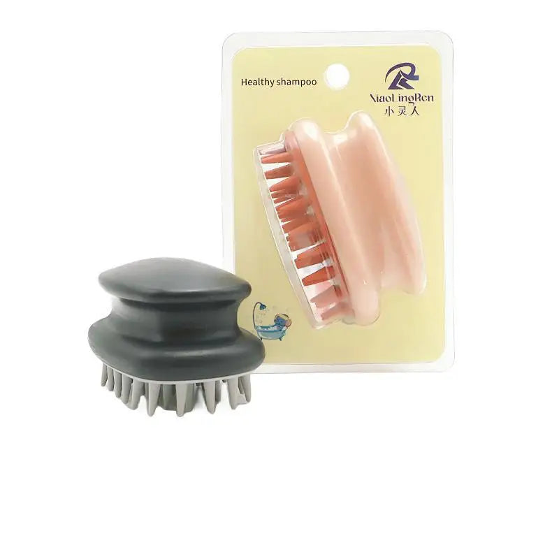 Silicone Hair Washing Brush Massage Brush Adult Hair Washing Tool Shampoo Comb Head Brush Scalp Scratcher Shampoo Brush