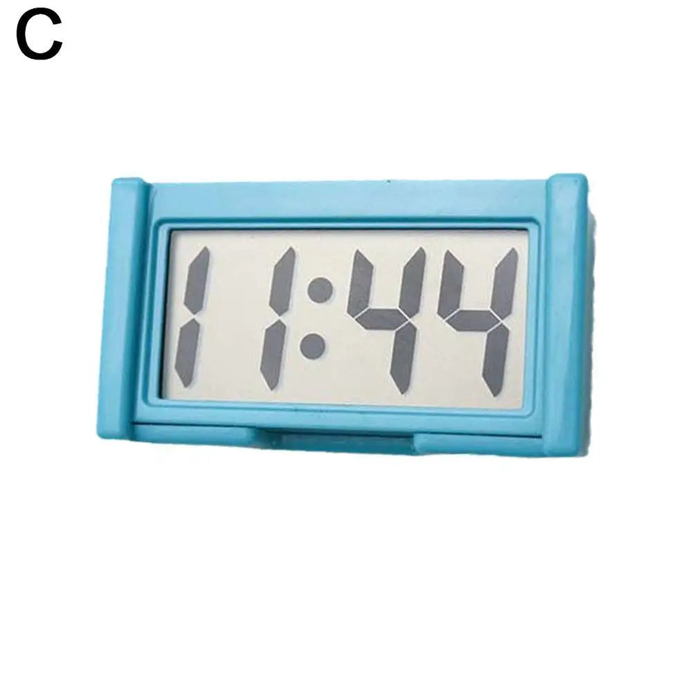 Car Electronic Digital Clock Lightweight Portable High-precision Time Displaying Device Auto Practical Accessory Digital Clock
