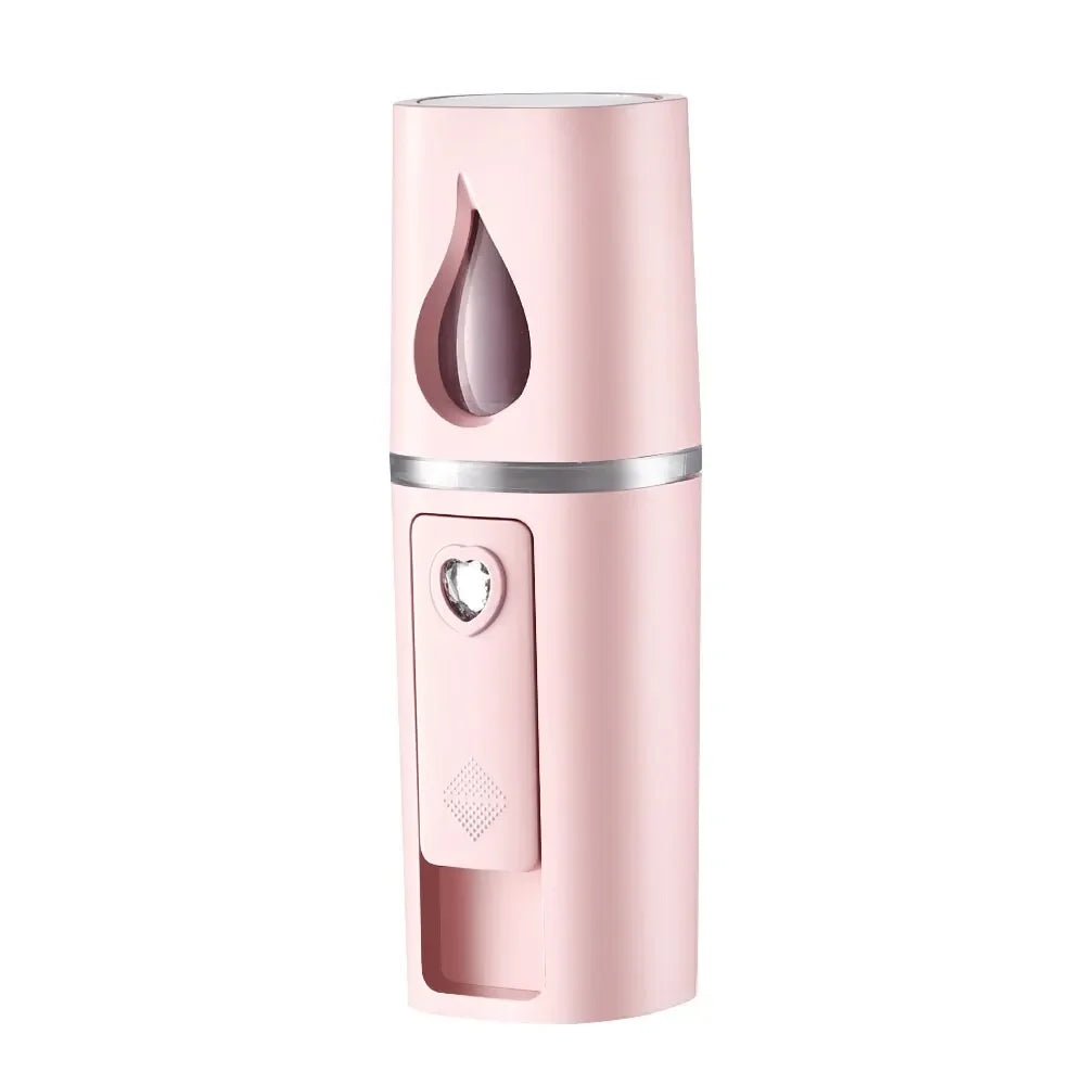 Mini Cold Mist Nano Sprayer Portable Handheld Facial Sprayer Moisturizing and Nourishing Skincare Tool Suitable for Face