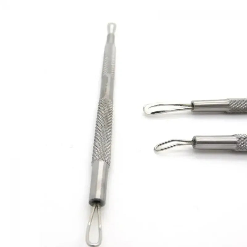 1PC Acne Blemish Pimple Extractor Tool Professional Stainless Steel Double Ended Blackhead Comedone Remover Face Clean Tools