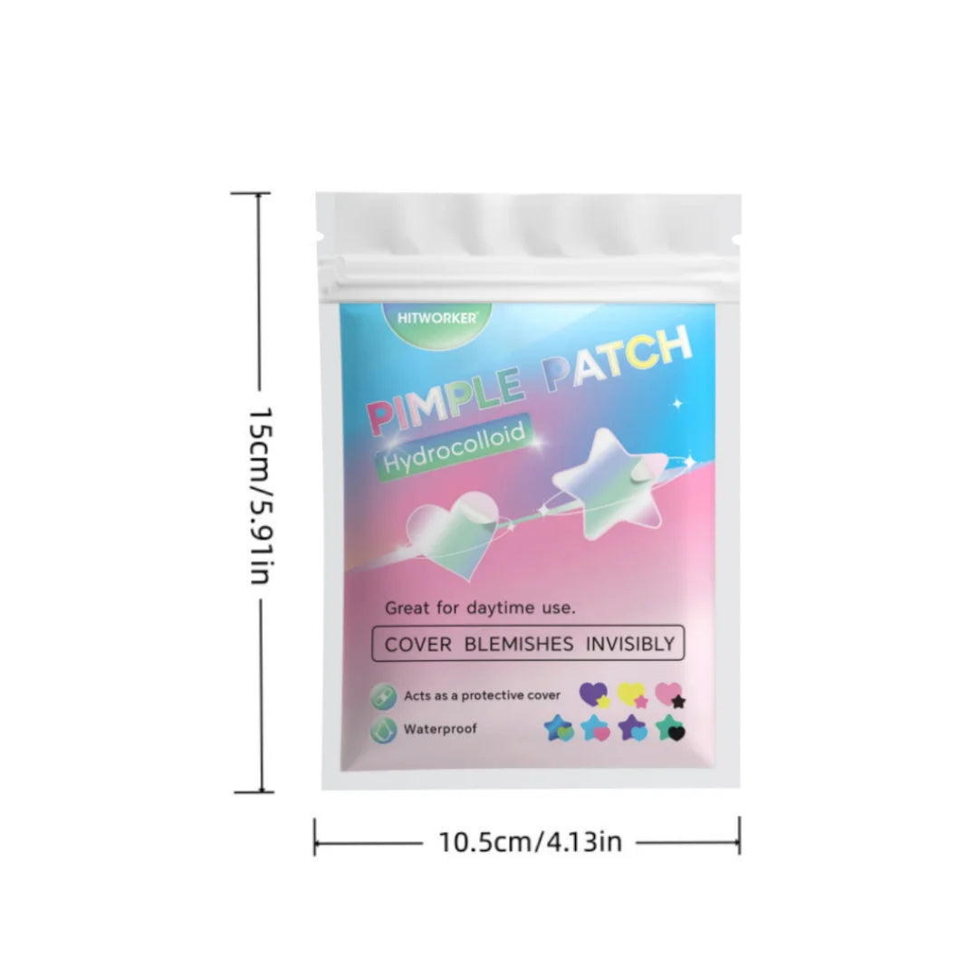432pcs Acne Patches, Suitable for All Skin Types, 2 Sizes, No Preservatives and Alcohol, Daily Facial Skincare Accessorie