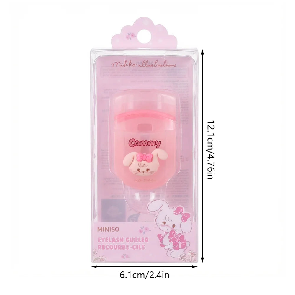 MINISO MIKKO Series Portable Curling Eyelash Curler Makeup Tool Eyelash Curler Eyelash Tool Eyelash Curler