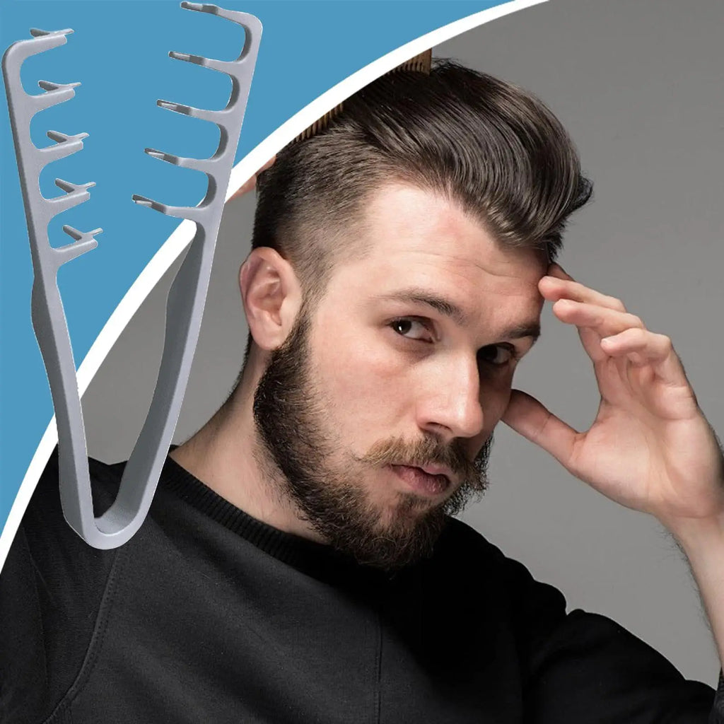Hair Combs For women men Styling Detangling Roots Volume Tool Volumizing Wide-Tooth Hair Styling Comb for curly hair, bangs