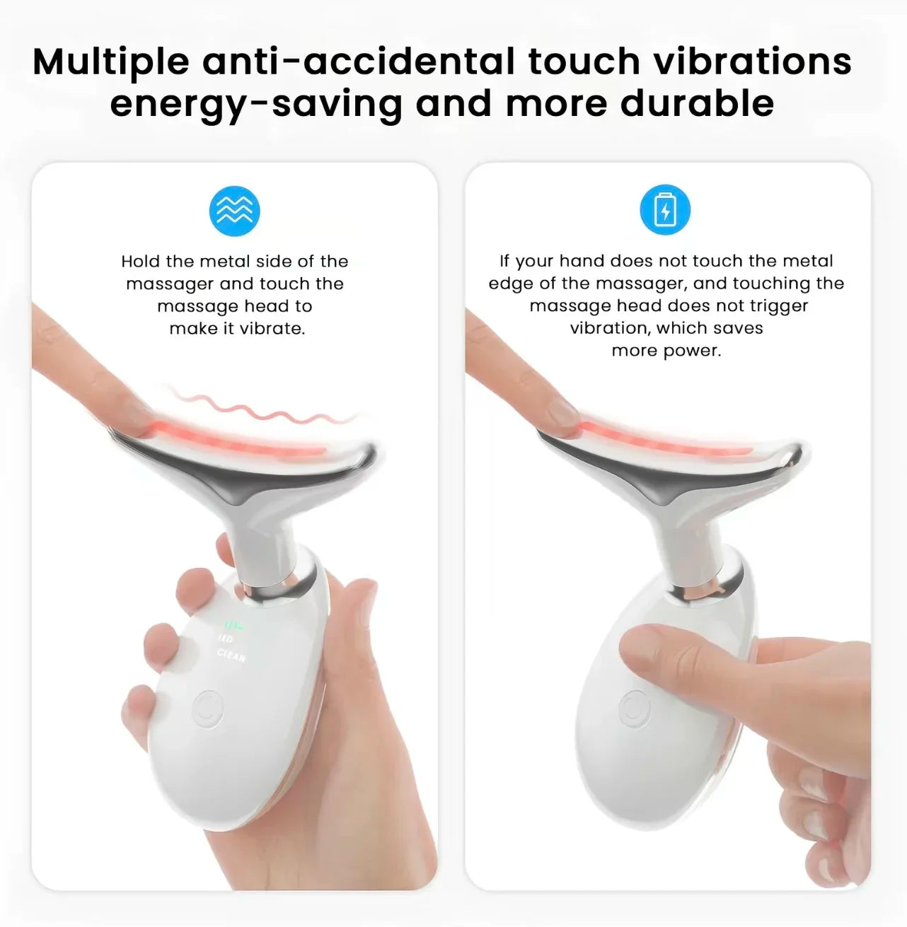 7 Color Neck Face Lifter Ems Neck Face Lifting Massager Skin Tighten Device Led Photon Therapy Anti Wrinkle Double Chin Remover