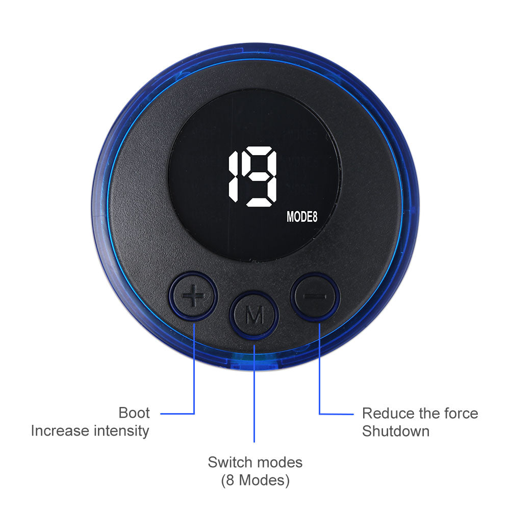 Mini Electric Neck Massager Portable Rechargeable Cervical Vertebra Massage Patch For Muscle Relax Dropshipping Neck Massager