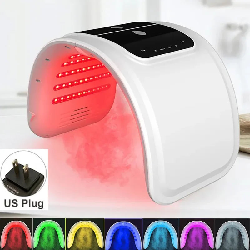 7 Colors LED Mask PDT LED Mask Light Therapy Skin Care Tools Beauty Health Facial Masks Red Light Therapy Wrinkle Remove Lamp