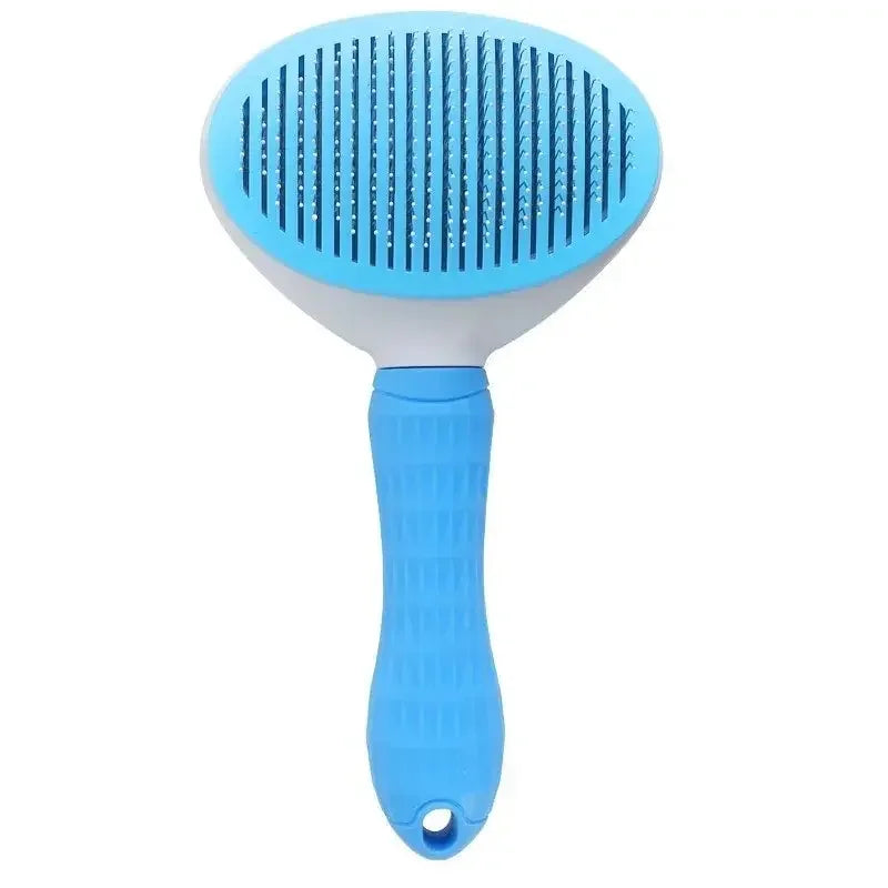 Self Cleaning Slicker Brush Pet Hair Remover Comb for Long Haired Cats Dogs Remove Loose Floating Fur Grooming Brush Pet Supply