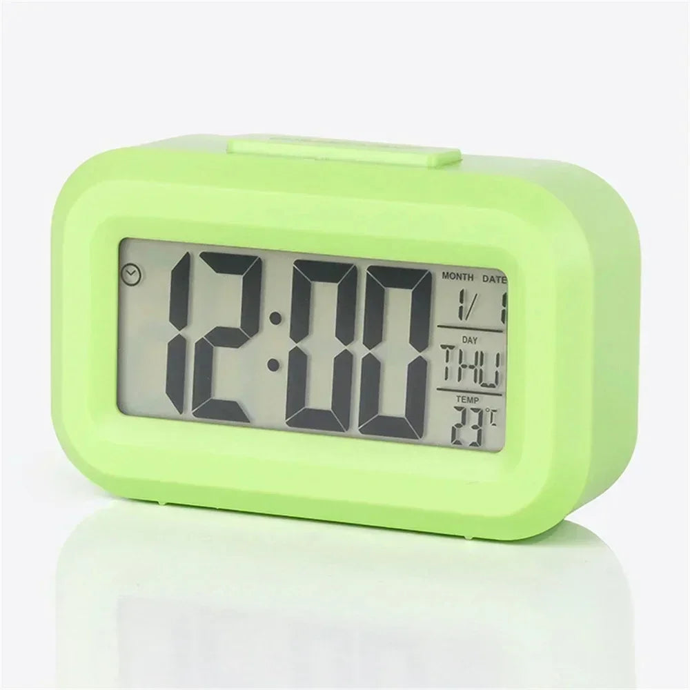 Digital Clock Desk. Times Backlight Multi-function Desktop Alarm Table Led Decorations Electronic Electronics Calendar Data Wall
